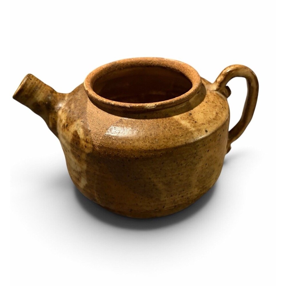 Vintage Handmade Teapot Ceramic Asian Style ‘99